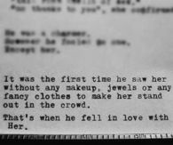 thats when he fell in love with her