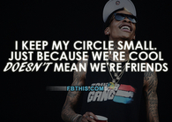 Keep My Circle Small