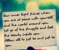 your inner light shines
