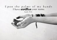 I Have Written Your Name