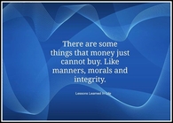 some things money cant buy