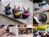 DIY cake decorations
