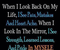 when i look back on my life
