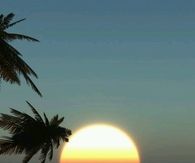 Sundown in paradise