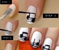 diy music note nails