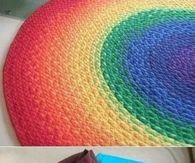 DIY Old T-Shirt Carpet