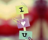 I love you