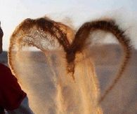 Sand heart