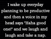 every morning