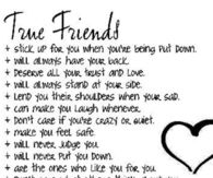 true friends