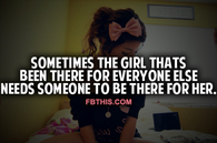 Someone To Be There For Her