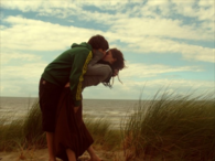 Sweet beach couple