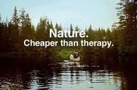 Nature is cheaper than therapy