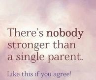 a single parent