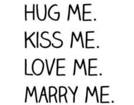 Hug me.....