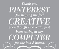 thank you pinterest