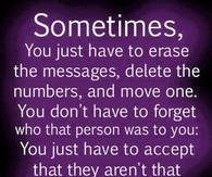 sometimes you have to