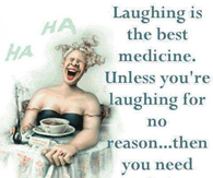 laughing is the best medicine