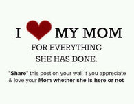 i love my mom