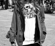 Skateboard girl