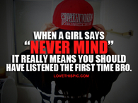 Never Mind