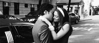 Kiss in the middle of town Gif