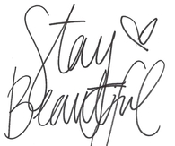 Stay beautiful