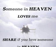 someone in heaven