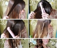 DIY - Beach Waves with Hair Straightener Tutorial