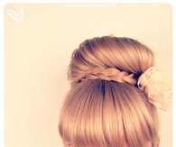 DIY - Braided Bun with Bangs