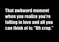 That awkward moment...