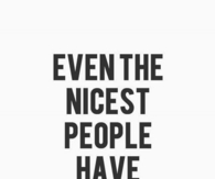even the nicest people
