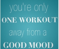One workout away