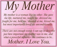 my mother
