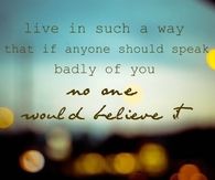 Live In Such A Way