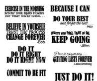 Workout quotes