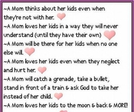 a mom