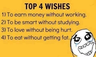 top four wishes