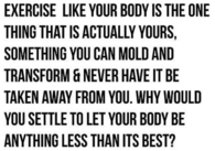 Exercise like your body