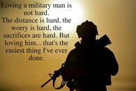 loving a military man