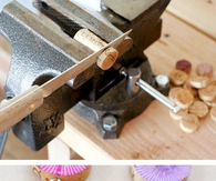 DIY cork screw pendannts