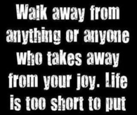 walk away