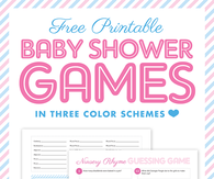 Baby Shower Games