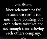 most relationships