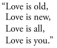 Love is you