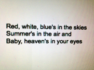 Heavens in your eyes