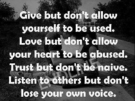 advice