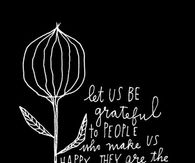 Let us be grateful