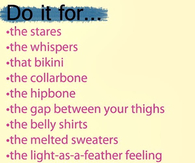 do it for yourself