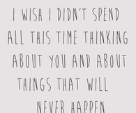 Things that will never happen